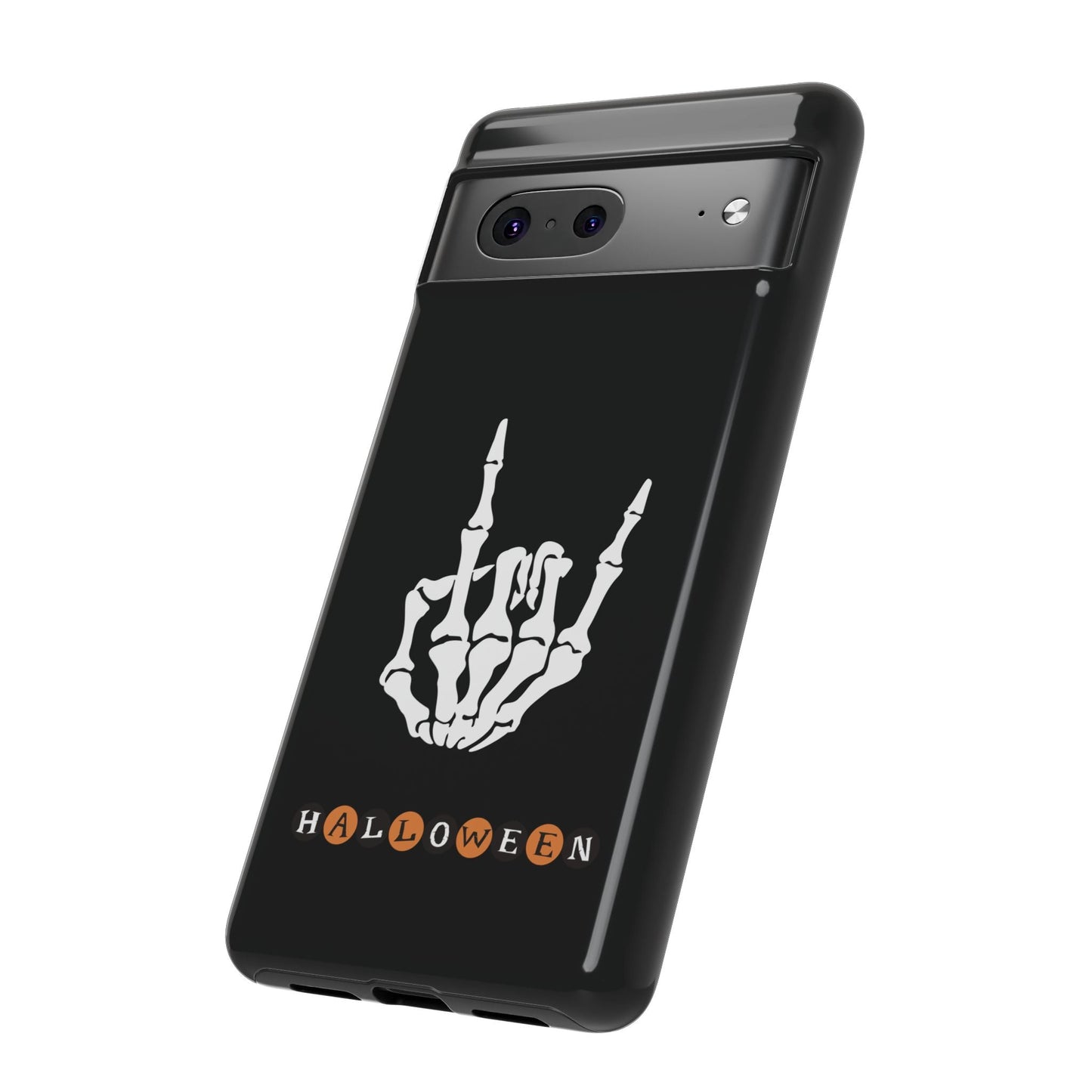 Halloween Rocker Skeleton - Phone Case - iPhone, Galaxy, Pixel - Glossy32398413875044509235Phone CaseReady Set Monkey