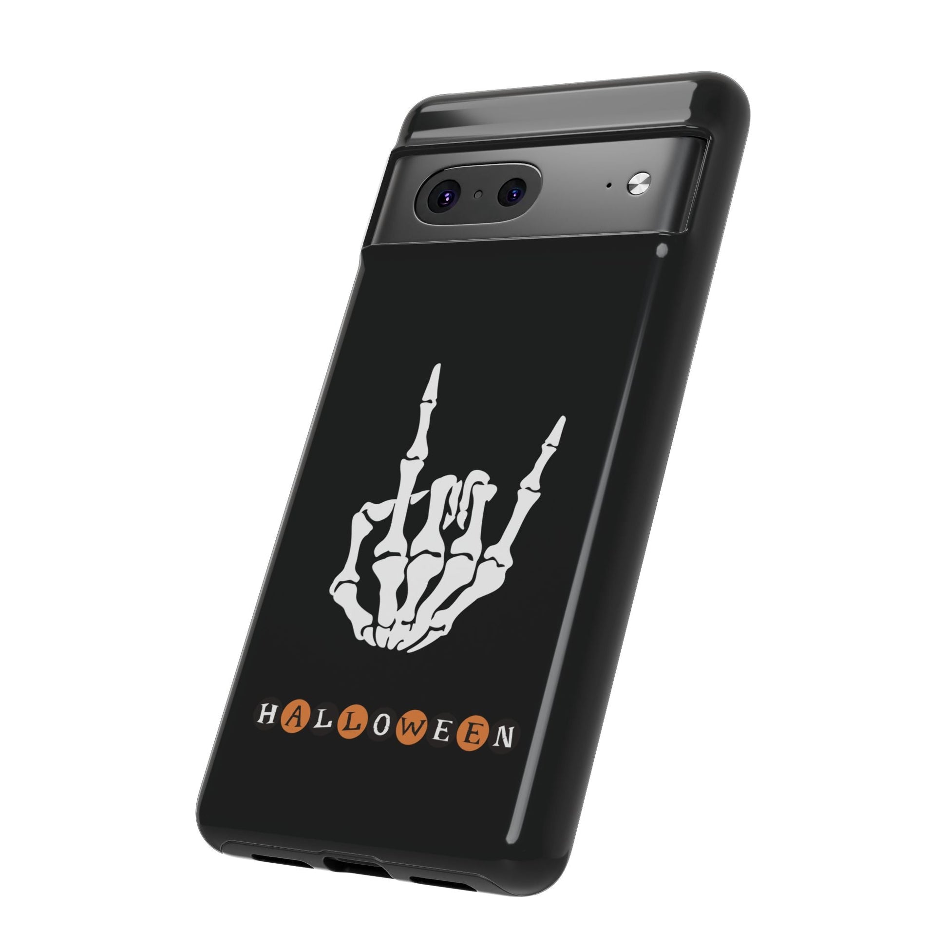 Halloween Rocker Skeleton - Phone Case - iPhone, Galaxy, Pixel - Glossy32398413875044509235Phone CaseReady Set Monkey