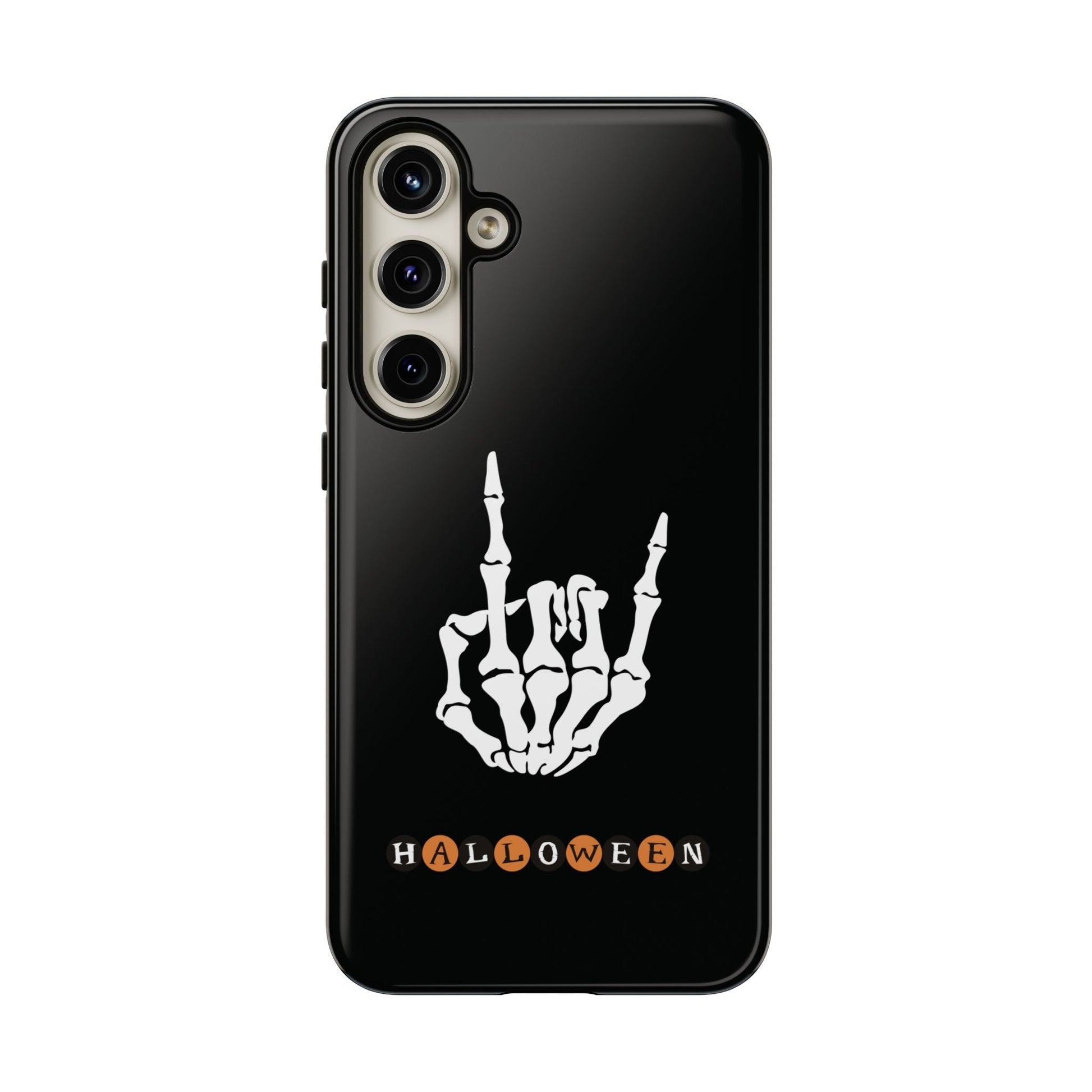 Halloween Rocker Skeleton - Phone Case - iPhone, Galaxy, Pixel - Glossy32398413875044509235Phone CaseReady Set Monkey