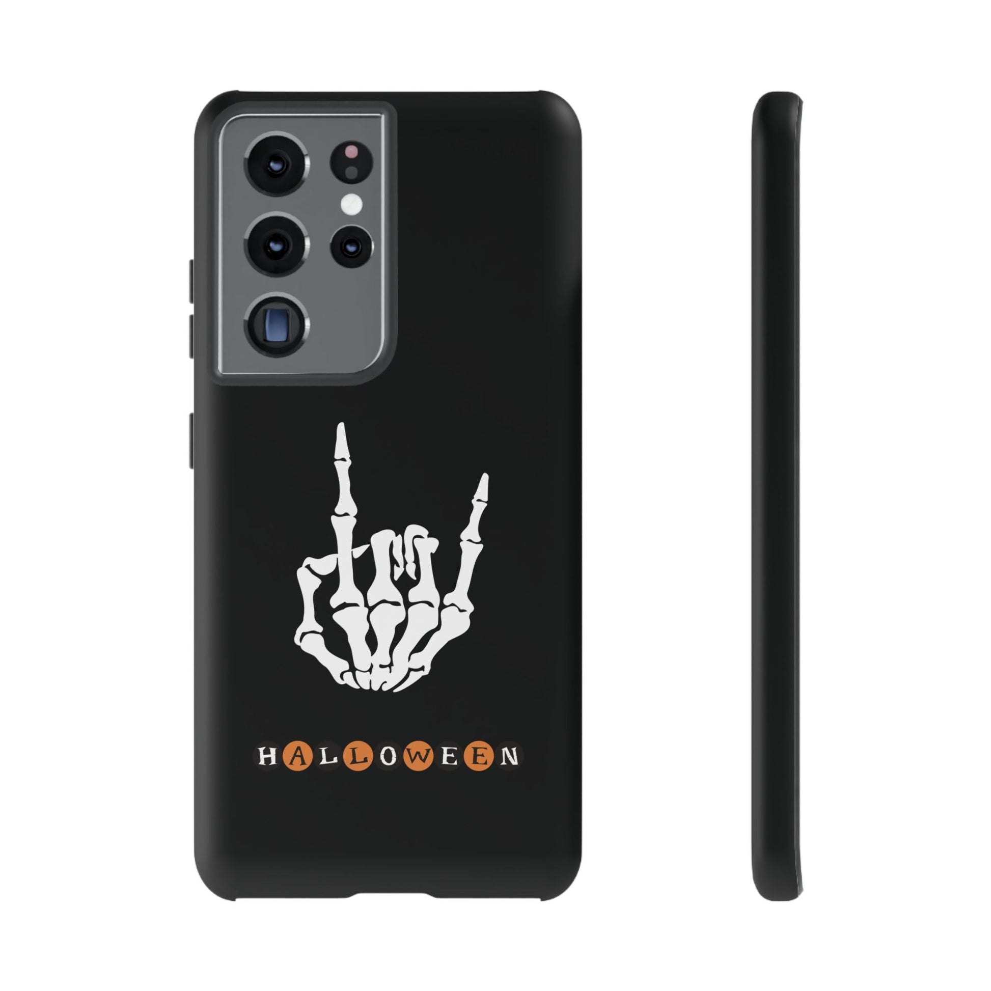 Halloween Rocker Skeleton - Phone Case - iPhone, Galaxy, Pixel - Glossy32398413875044509235Phone CaseReady Set Monkey