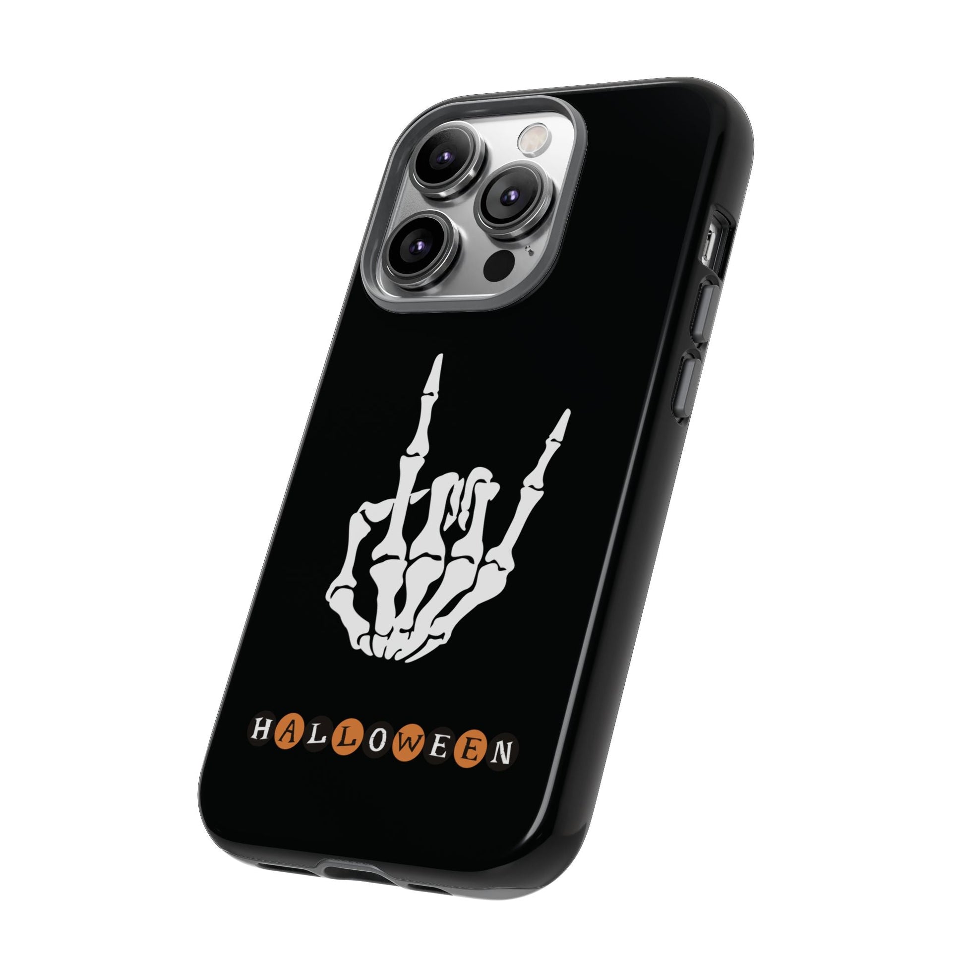 Halloween Rocker Skeleton - Phone Case - iPhone, Galaxy, Pixel - Glossy32398413875044509235Phone CaseReady Set Monkey