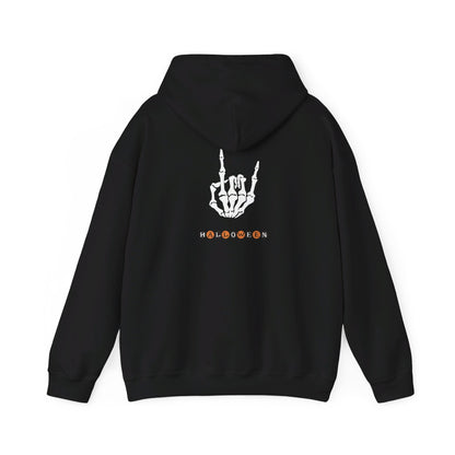Halloween Rocker Skeleton - Unisex Hooded Sweatshirt32127682486620503071HoodieReady Set Monkey