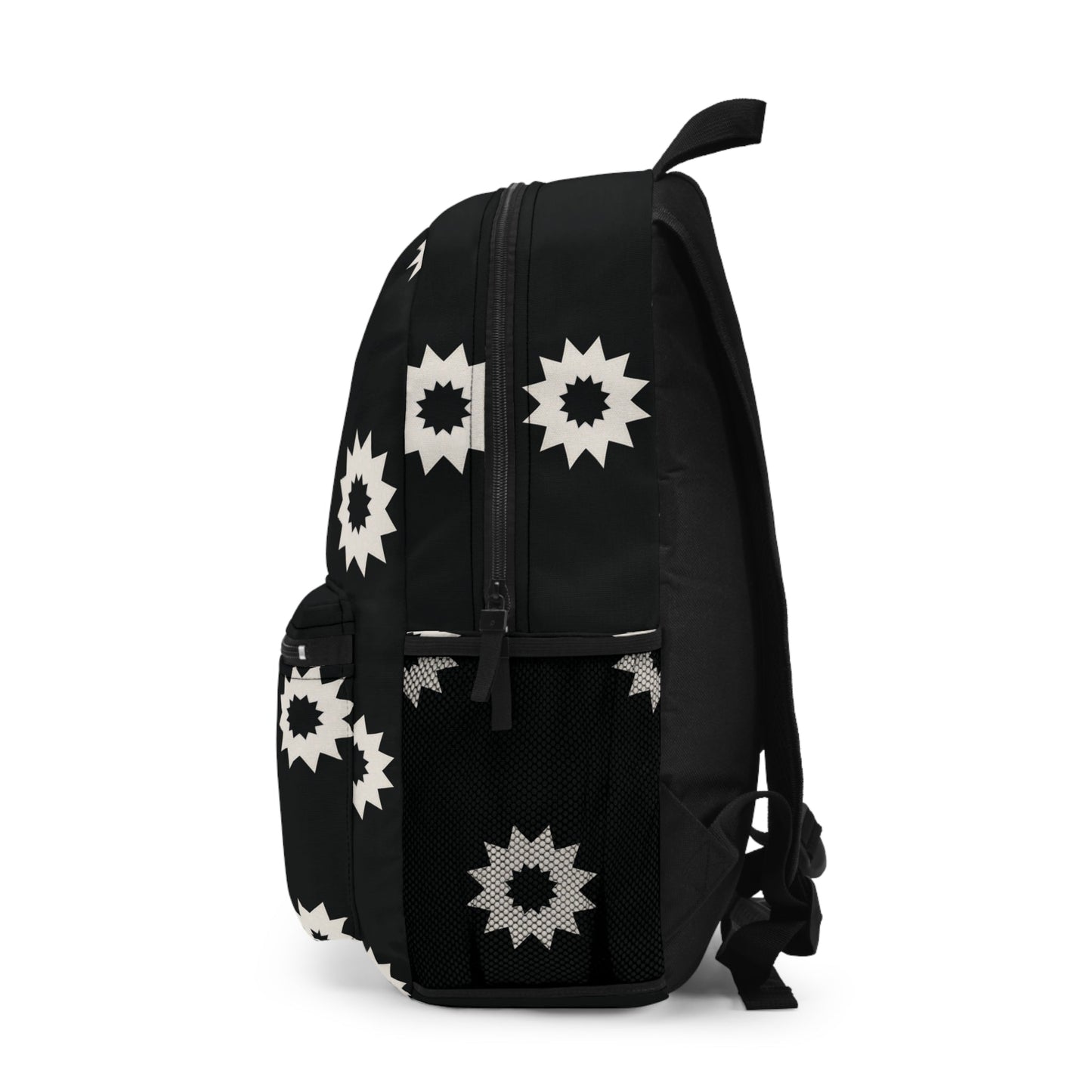 Midnight Bloom Black and White Backpack13891289040637426867BagsReady Set Monkey