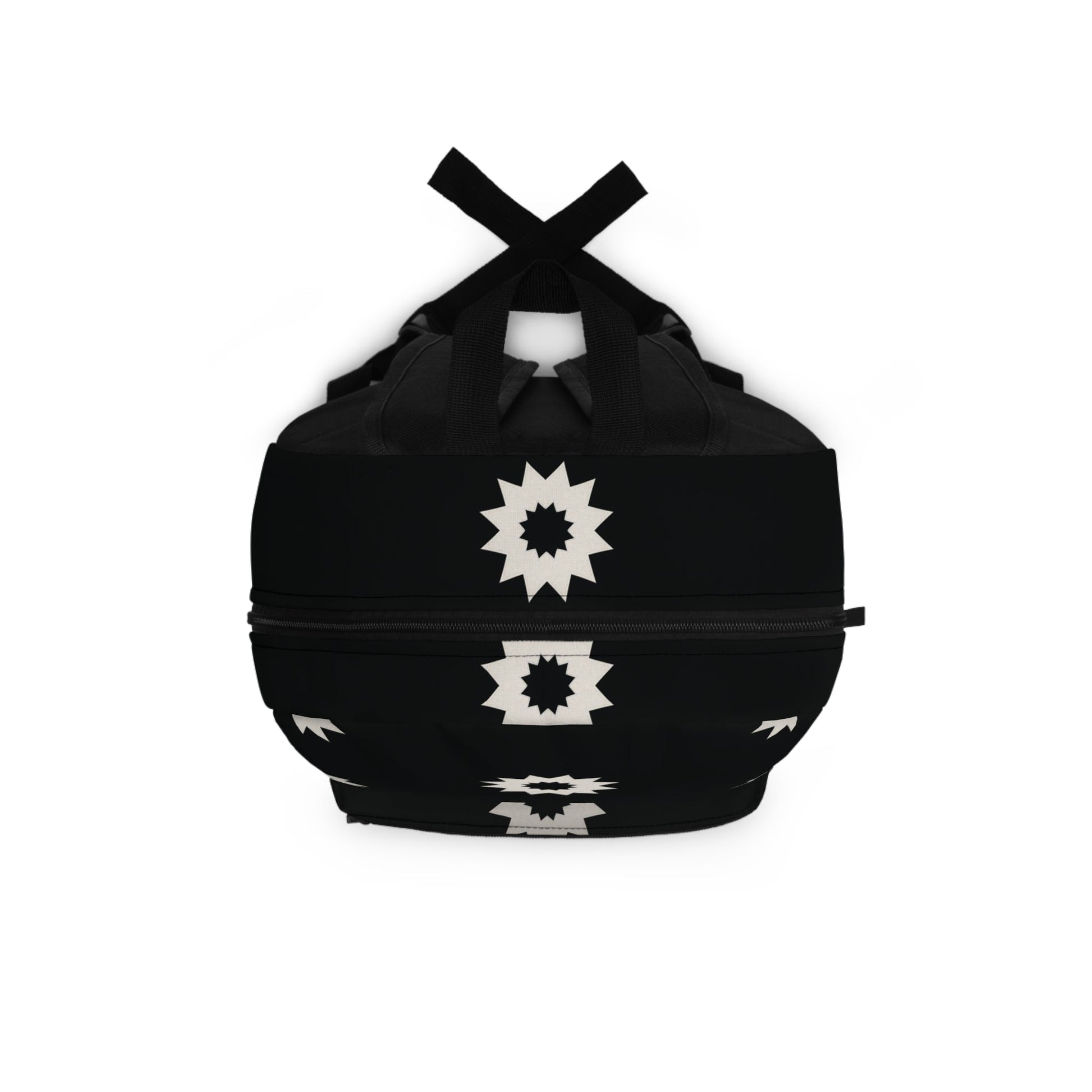 Midnight Bloom Black and White Backpack13891289040637426867BagsReady Set Monkey
