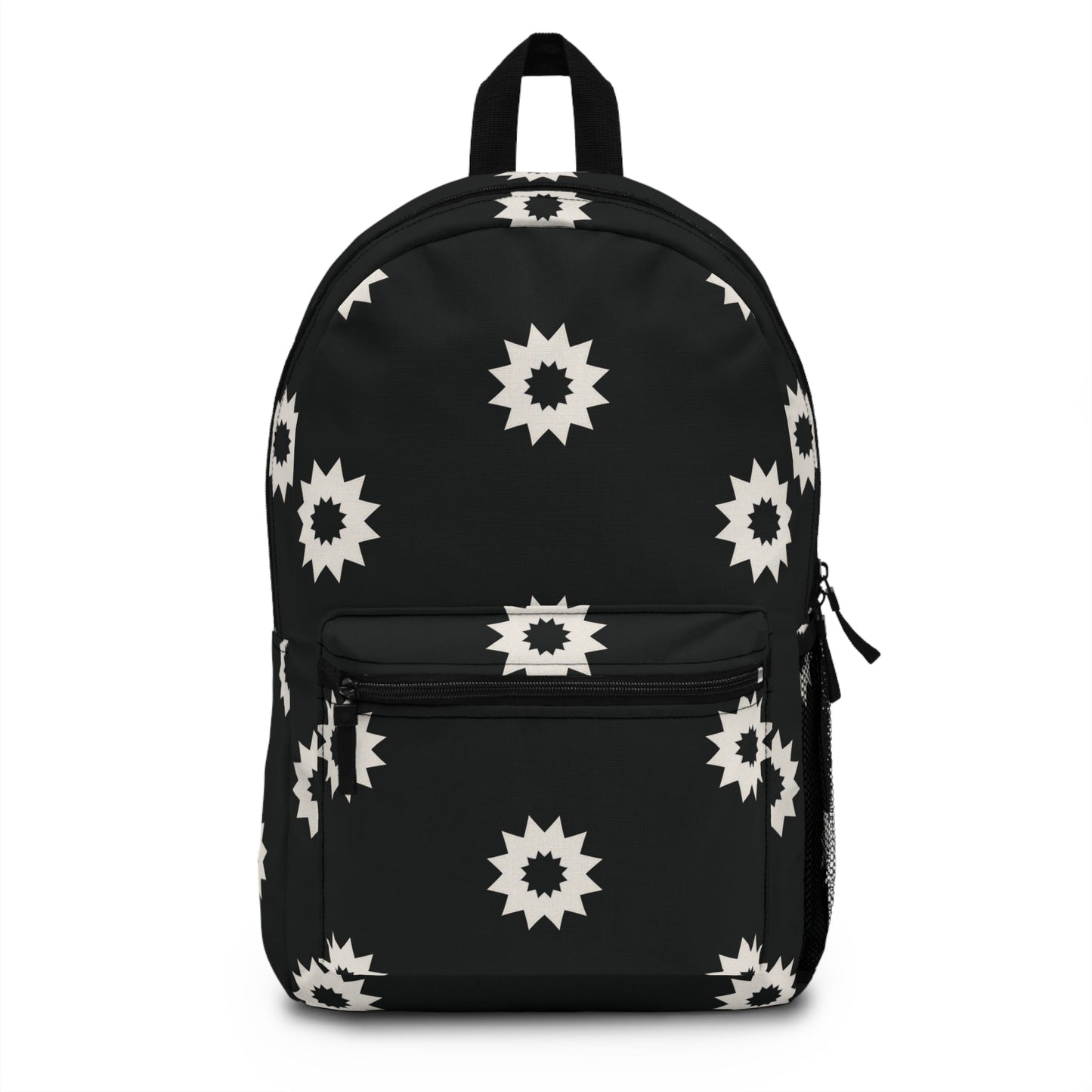 Midnight Bloom Black and White Backpack13891289040637426867BagsReady Set Monkey
