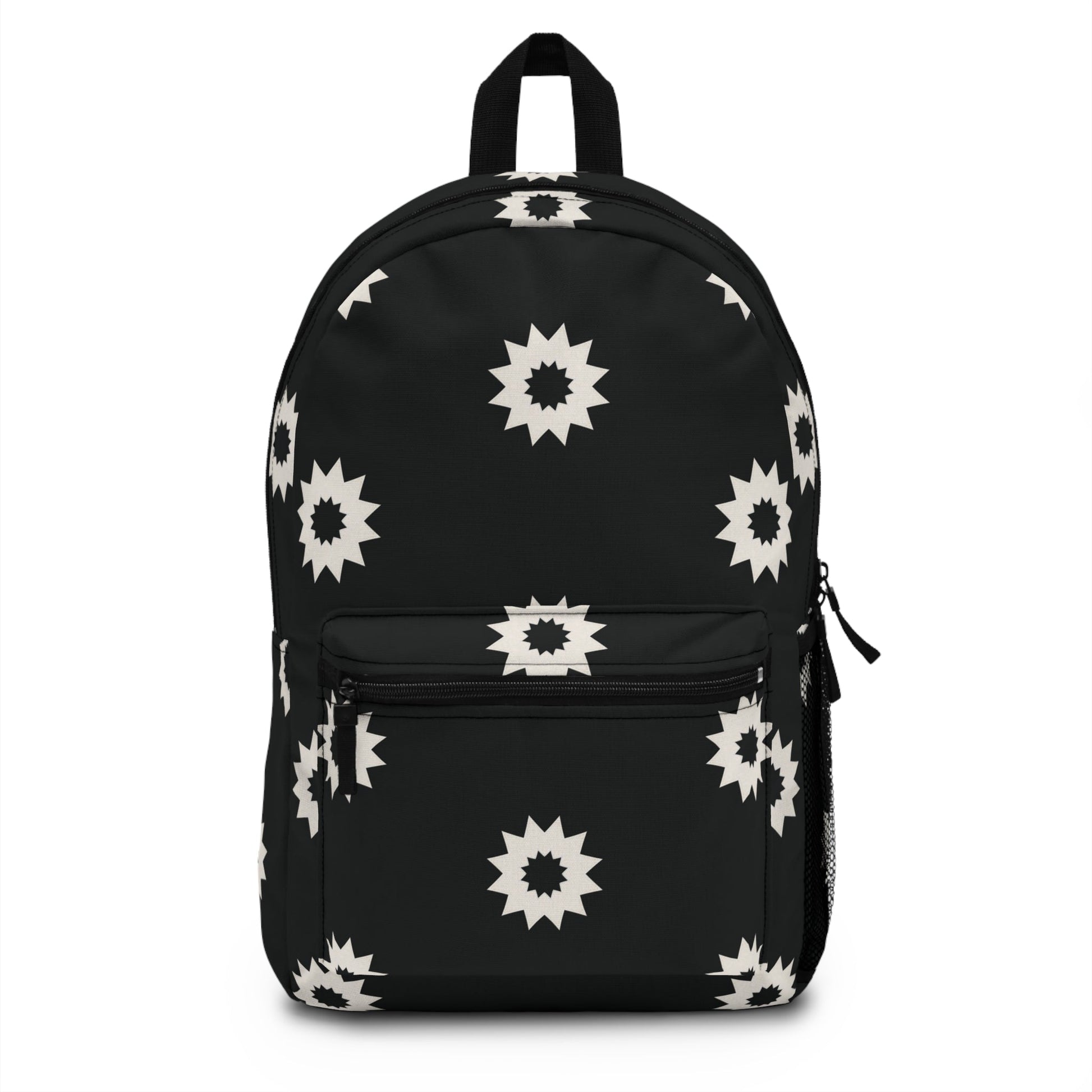 Midnight Bloom Black and White Backpack13891289040637426867BagsReady Set Monkey
