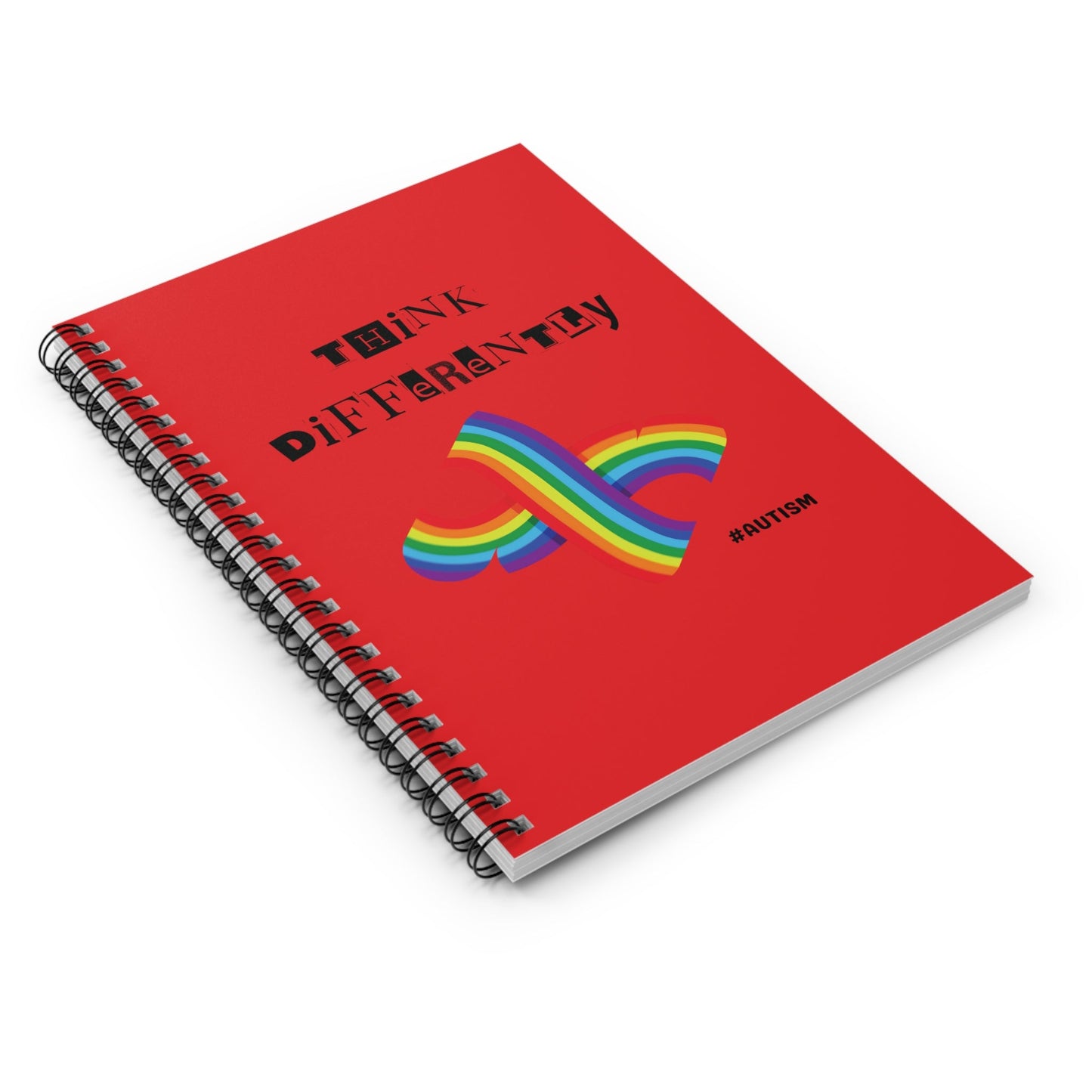 Red Spiral Notebook - Ruled Line16071219073454868925Paper productsReady Set Monkey