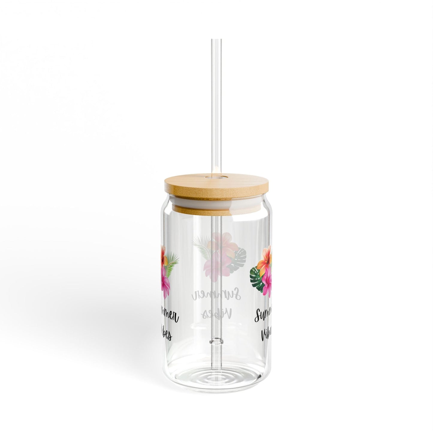 Summer Vibes Sipper Glass, 16oz10560172466455922955MugReady Set Monkey