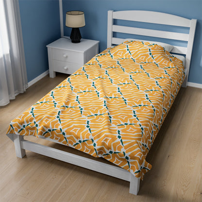 Sunshine Bricks Velveteen Plush Blanket22997147540024751520All Over PrintsReady Set Monkey